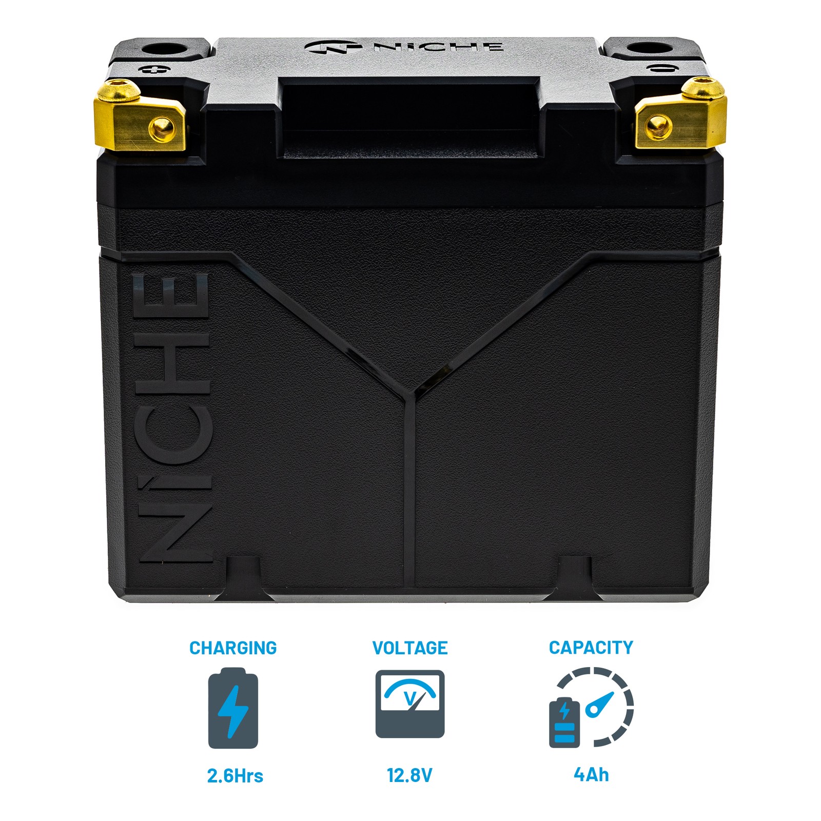 NICHE Lithium Battery YT12B-BS 12V 4Ah 240A for Yamaha Kawasaki Motorcycle