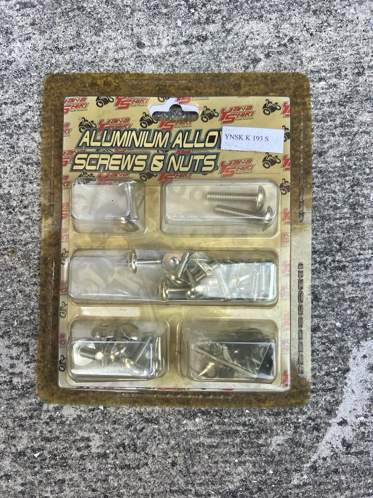Yana Shiki Fairing Bolt Kit YNSK-K 193 S Kawasaki Zx6r RR 636 07-08