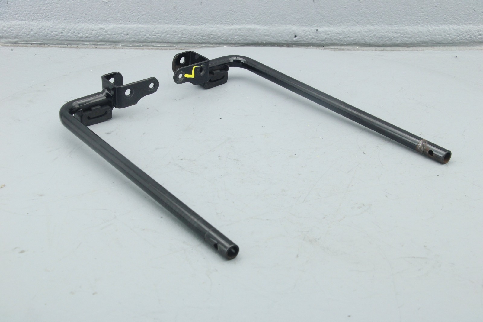 2017 Harley Road Glide Saddlebag Support Mount Bracket Set GLOSS BLACK #4137