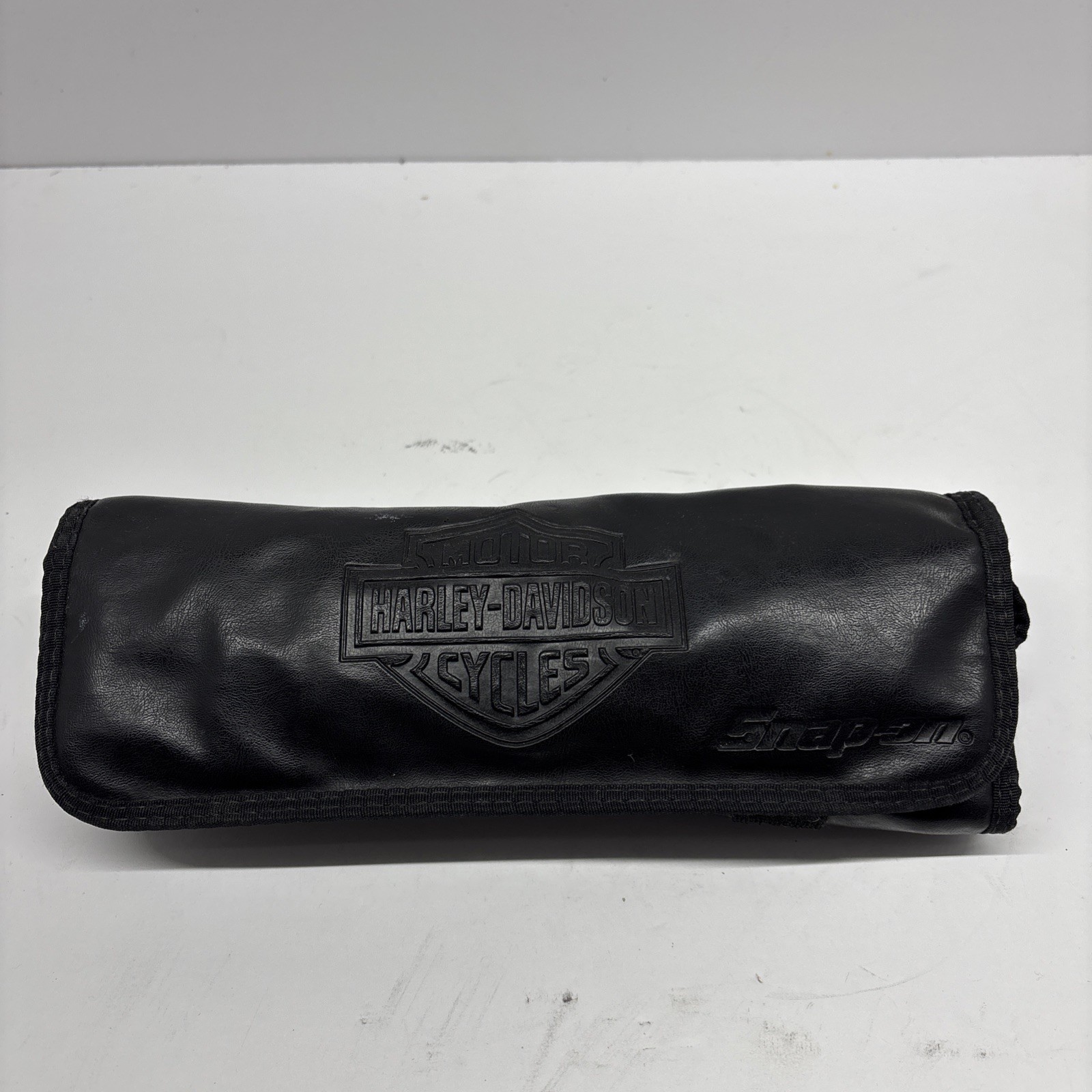 Harley Davidson Snap-On Tools USA SSX2028 Tool Screwdriver Kit Leather Pouch Bag