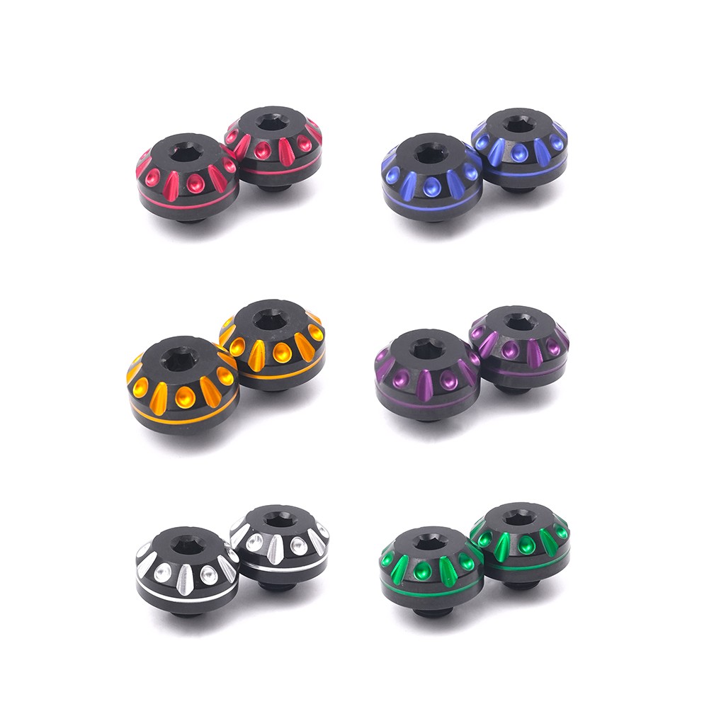 AOTWTR Motorcycle Mirror Hole Plug Block Off Screw Bolts For Honda Stylo 160