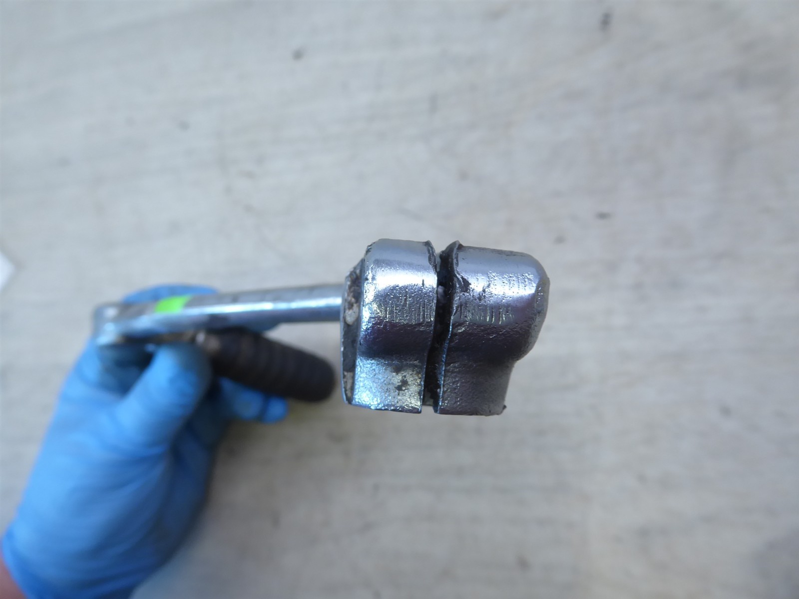 1979 Kawasaki KE100 G5 Enduro K21219) kick start stater lever kicker pedal