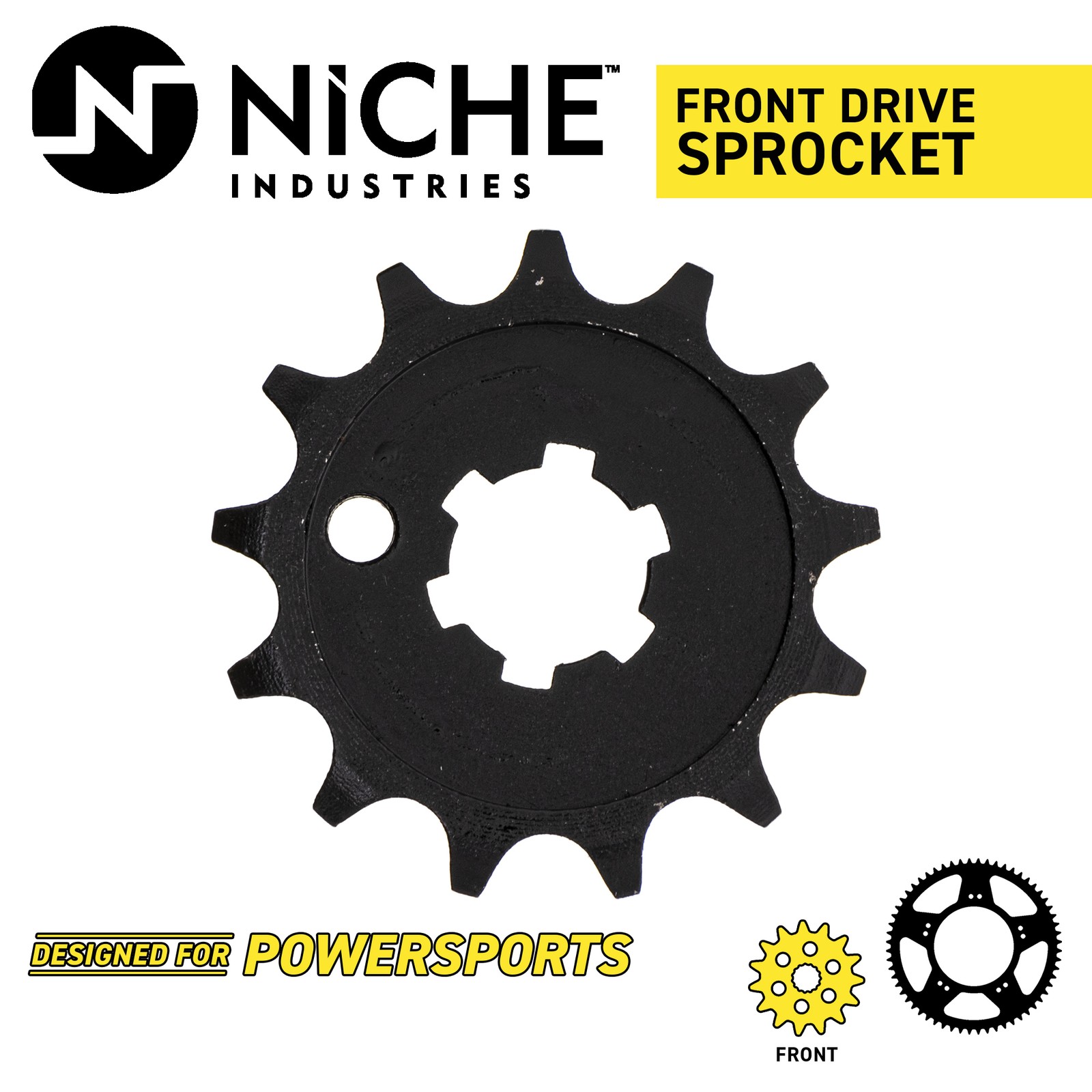 Sprocket Chain Set for Kawasaki KX100 Suzuki RM100 13/51 Tooth 428 Rear Front