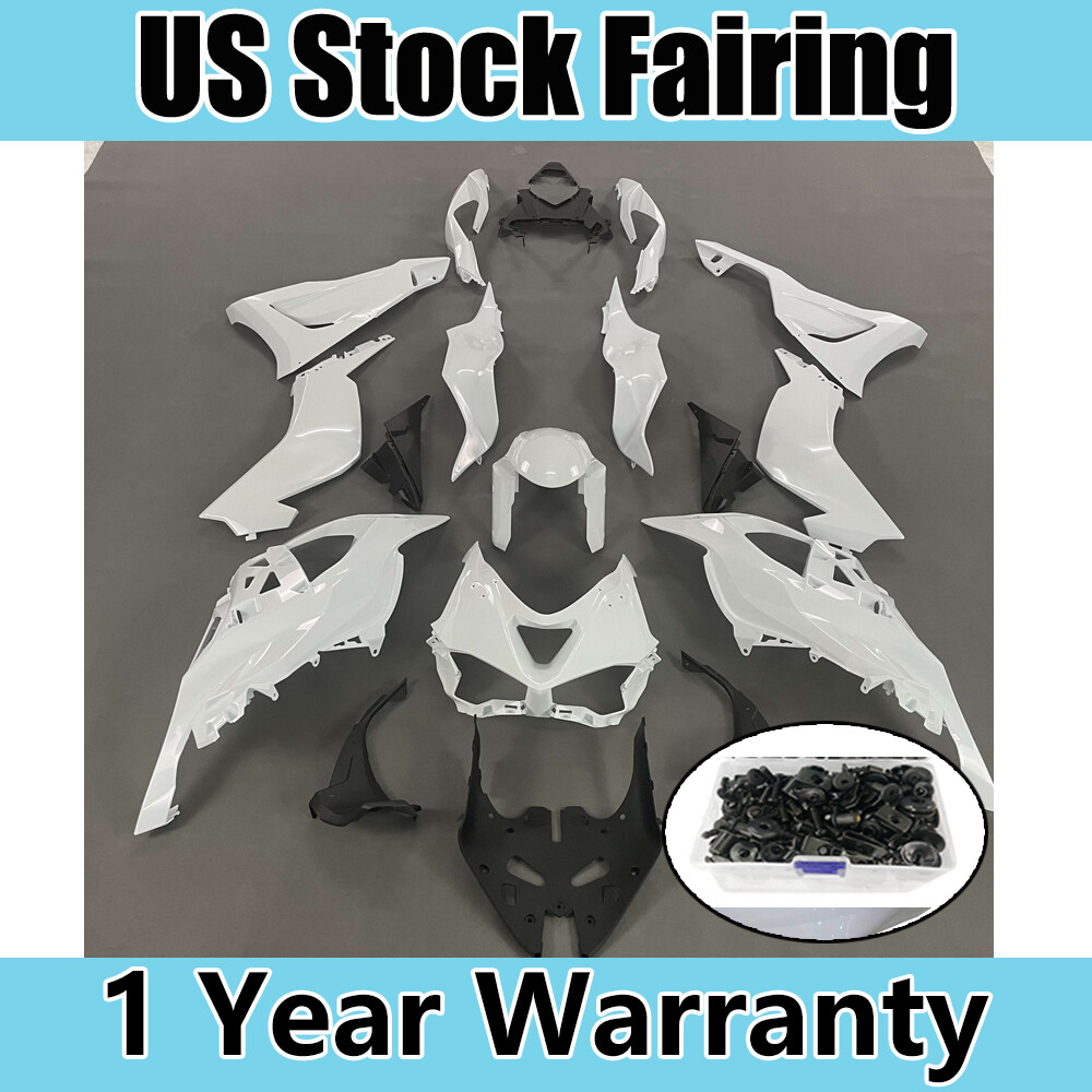 Unpainted Injection Fairing Kit + Bolts For Kawasaki Ninja ZX6R 2024-2026 ZX636