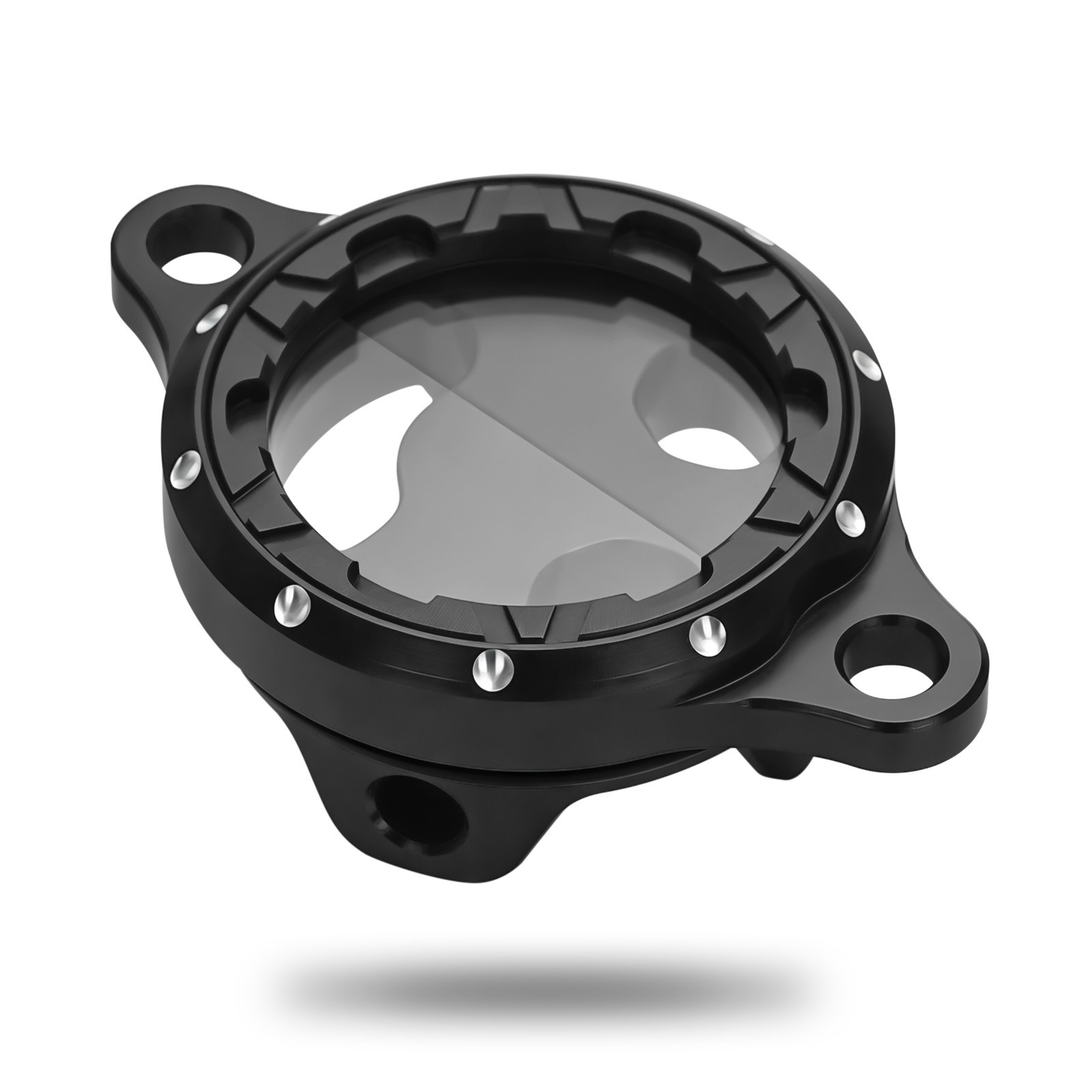 3D Clear Engine Oil Filter Cover For Honda CRF450R 2002-2008 CRF450X 2005-2017