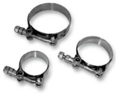 Shindy Heavy Duty Exhaust Clamp – 2.21in.-2.56in. Motorcycle ATV/UTV Street Bike