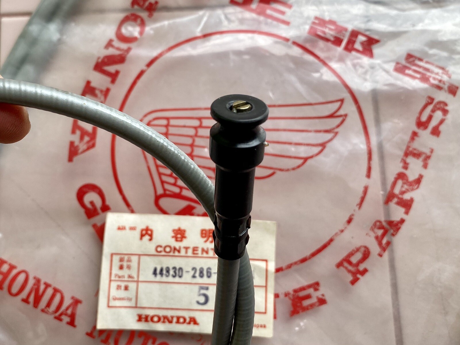 NOS HONDA CB250 CB350 CL250 CL350 CM185T MR175 MT125 CM200T SPEEDOMETER CABLE X1