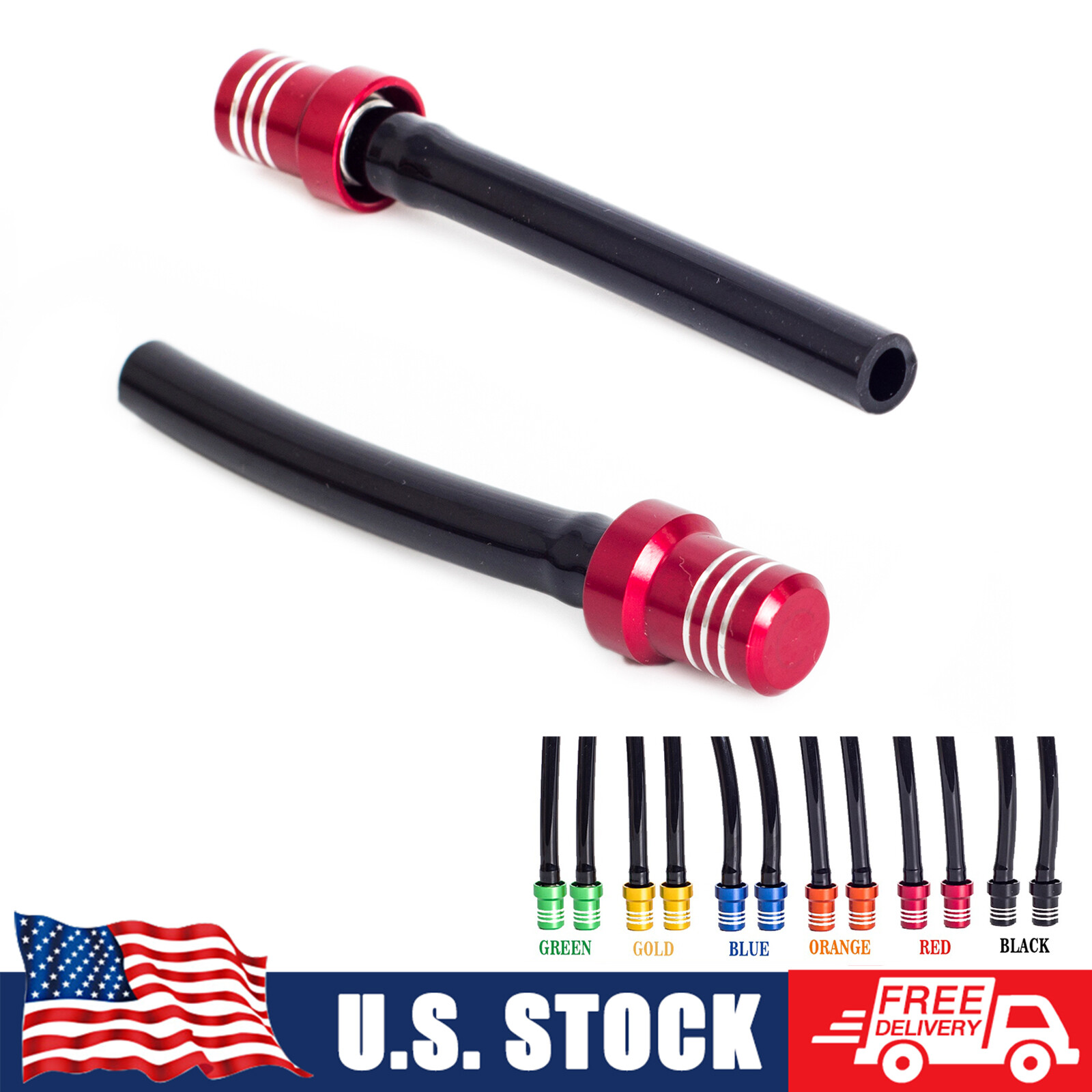 Gas Fuel Cap Valve Vent Breather Hose Tube For Honda CR125R CR250R CRF250R 450R