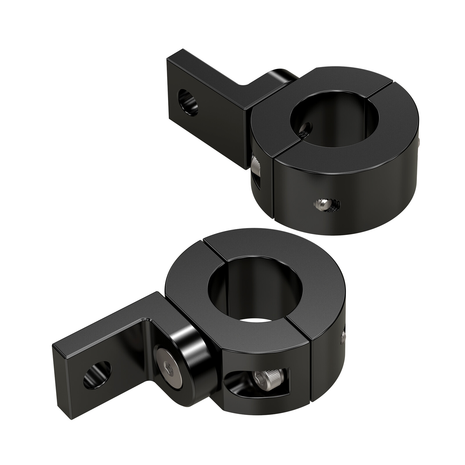 NICECNC Work Light Fog Light Mounting Bracket Universal Fit 1″ Tube Clamp Bumper