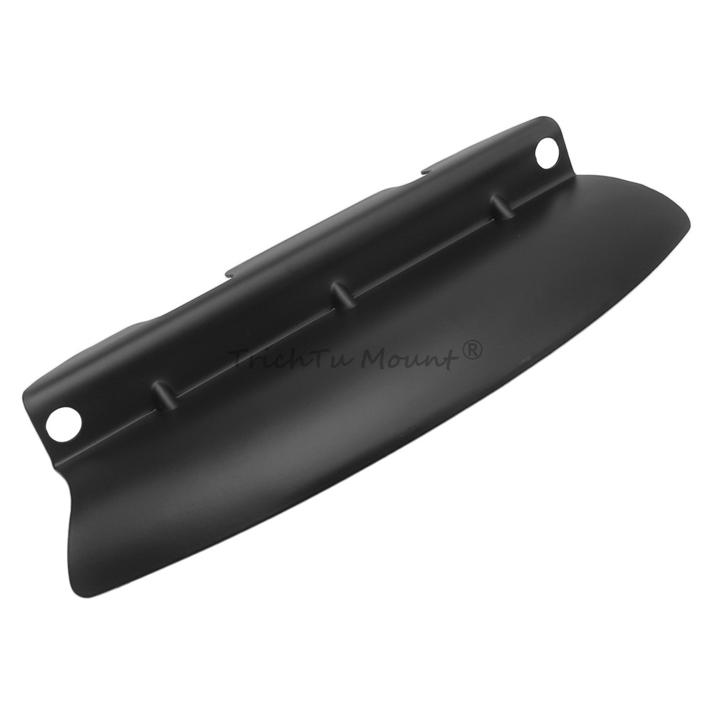 Black Lower Triple Tree Wind Deflector For Harley Road King Electra Glide 14-23