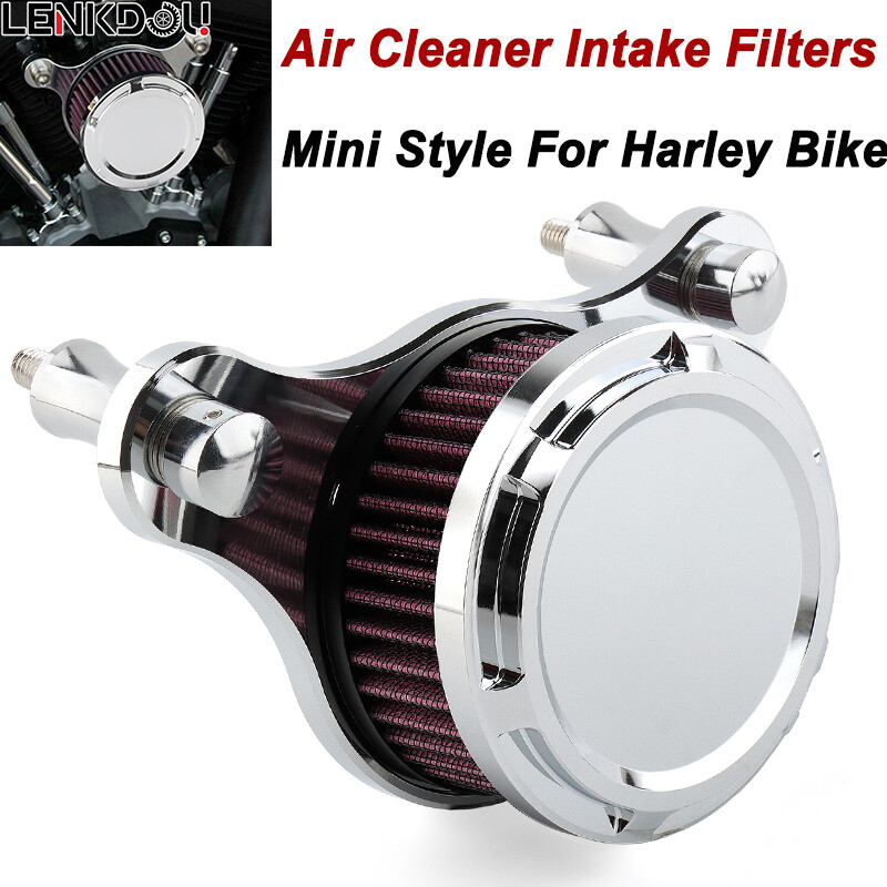 Air Cleaner Intake Filter Kit For Harley Touring Road Street Glide Softail Dyna