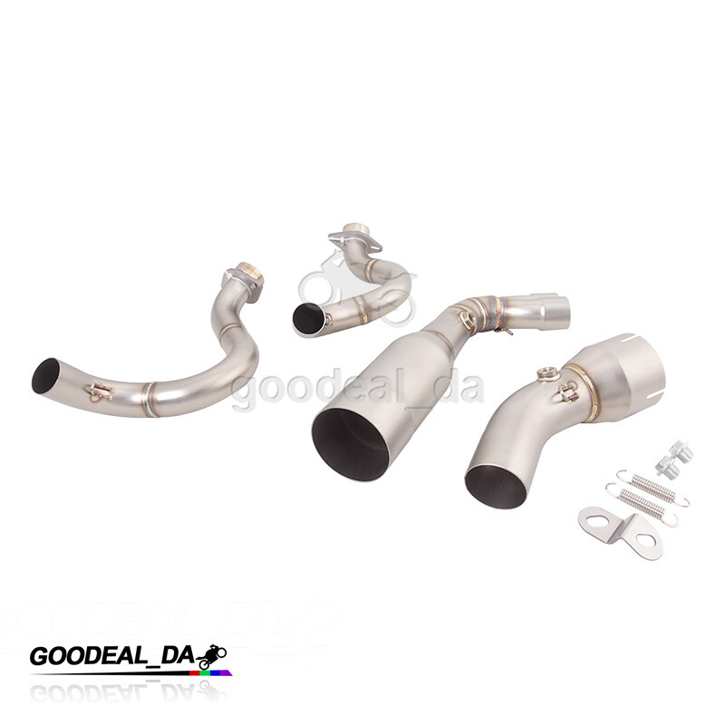 For Kawasaki Z650 Ninja 650 2023-25 Full Exhaust Header Pipe 51mm Carbon Muffler