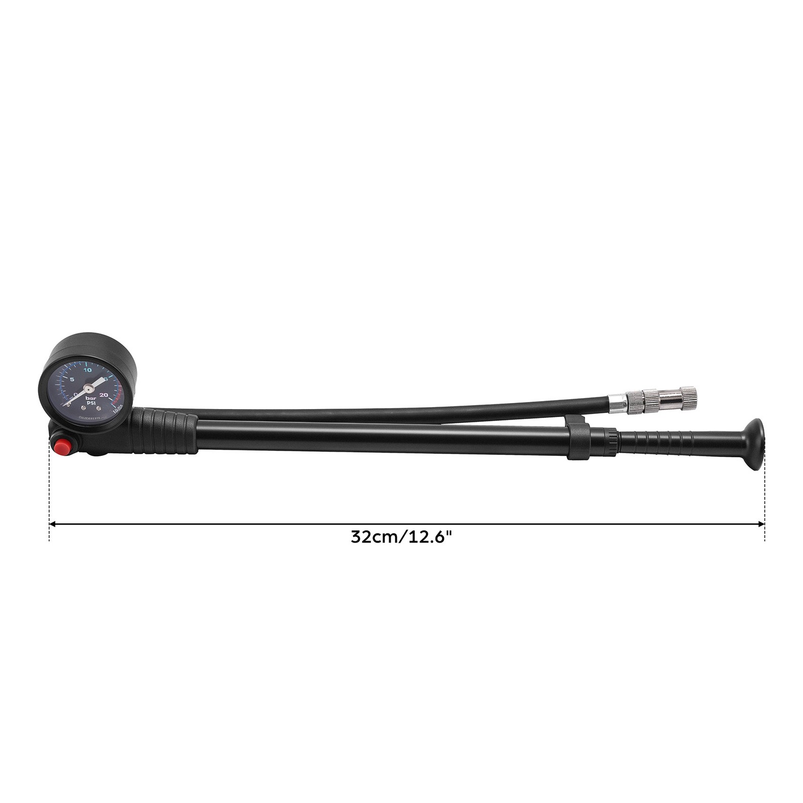 300PSI Suspension Air Shock Pump Universal Fit For Harley Touring Street Glide