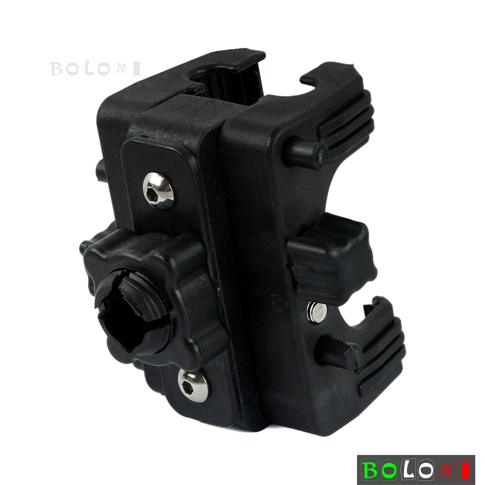 Motorcycle Handlebar Mount Phone Carrier Set For Dyna Softail Sportster 883 1200