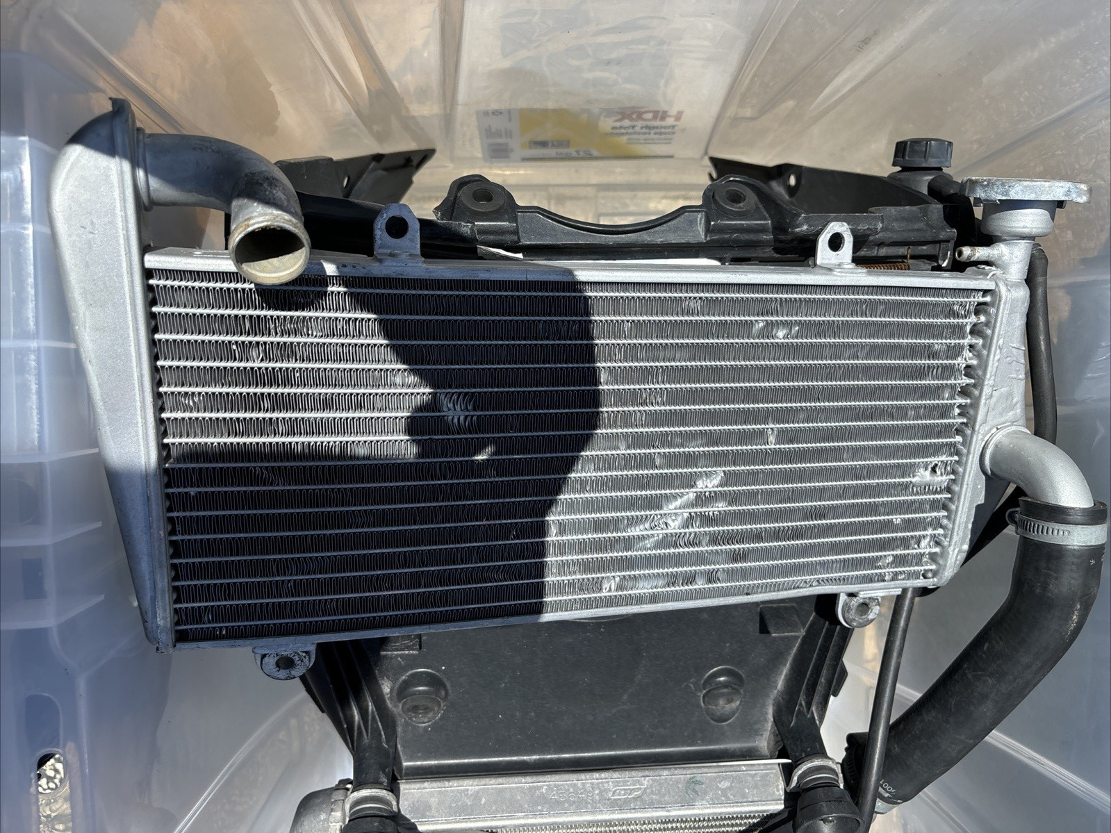 DUCATI PANIGALE 1199 1299 959 899 GENUINE OEM WATER COOLED RADIATOR S + fan