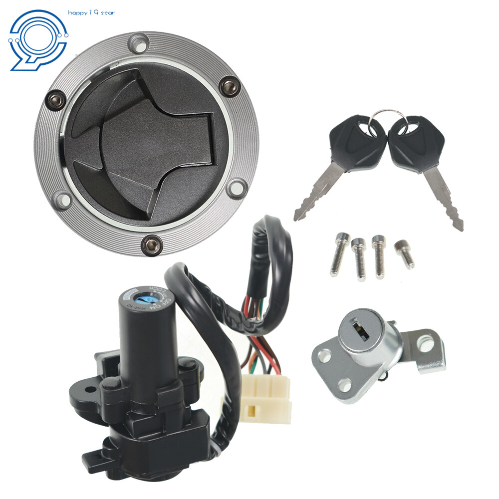 For Kawasaki Ninja 300 EX300A EX300B 2013-2015 Ignition Switch Lock Gas Cap Set