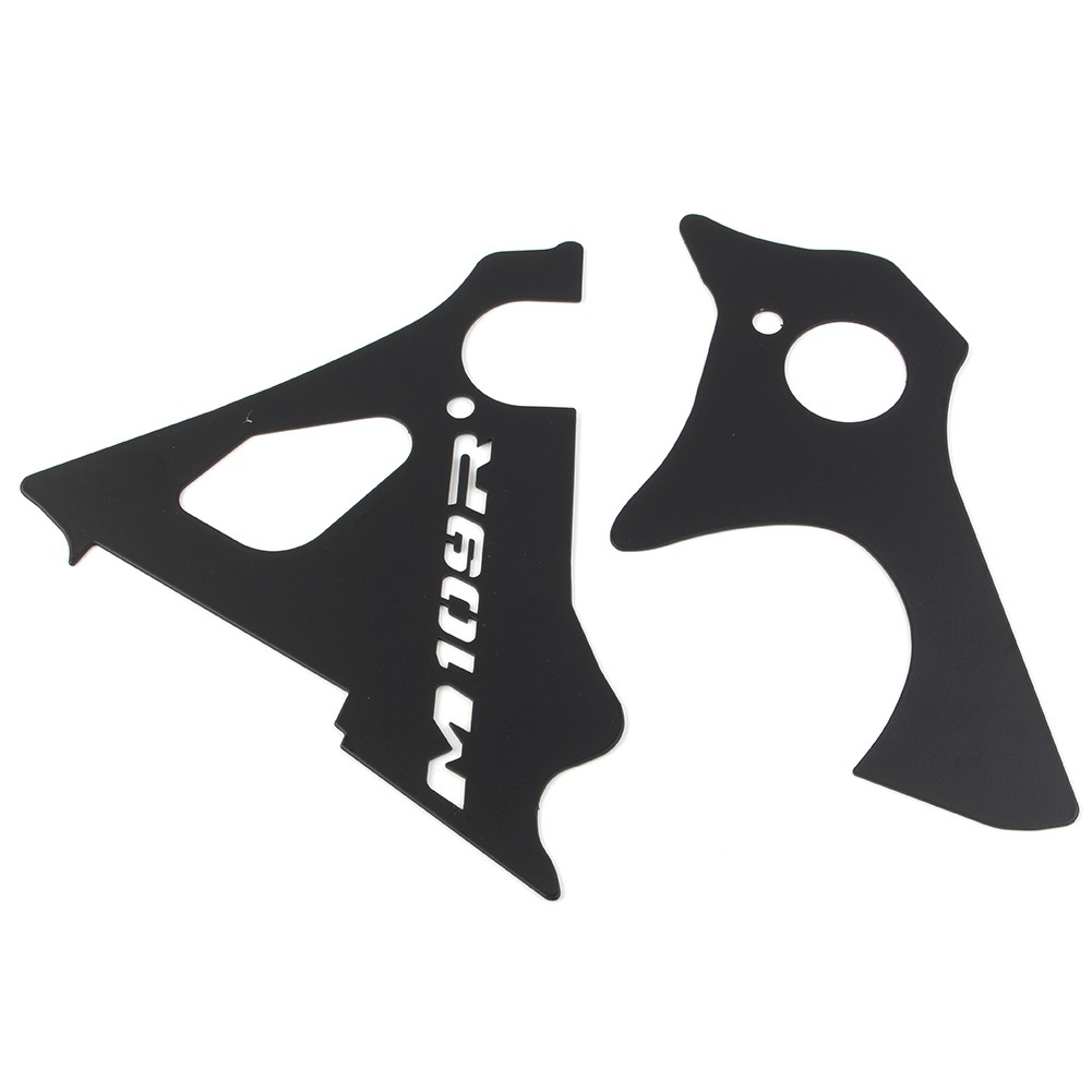 Engine Side Covers Frame Filler Keyhole Black For Suzuki INTRUDER M1800R/VZR1800