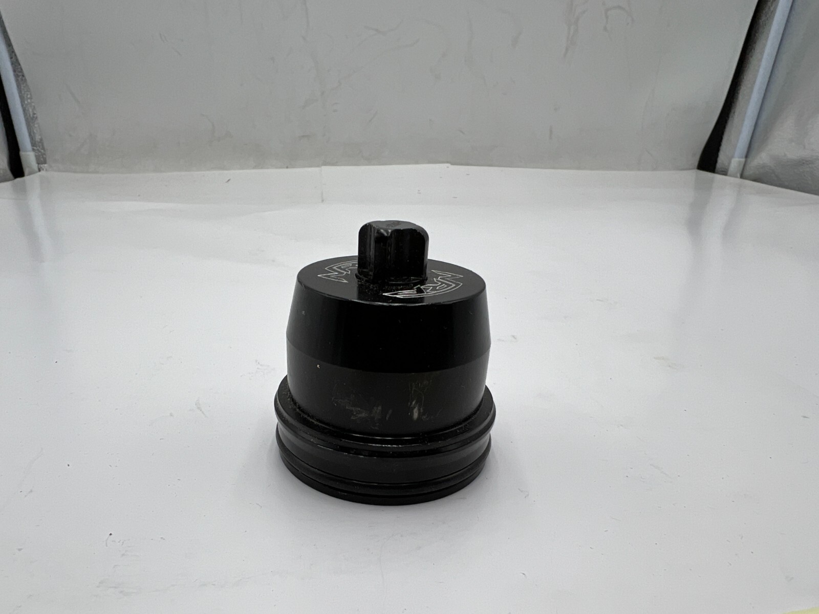 (QTY 1) Shock Bladder Cap Black for Motorcycles NRF 2.3″ L x 1.8″ W x 1.8″ ID