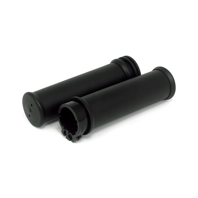 1 INCH (25mm) Black OEM Style Grips: 1996-2017 HARLEY w/ Cable Throttle M378905
