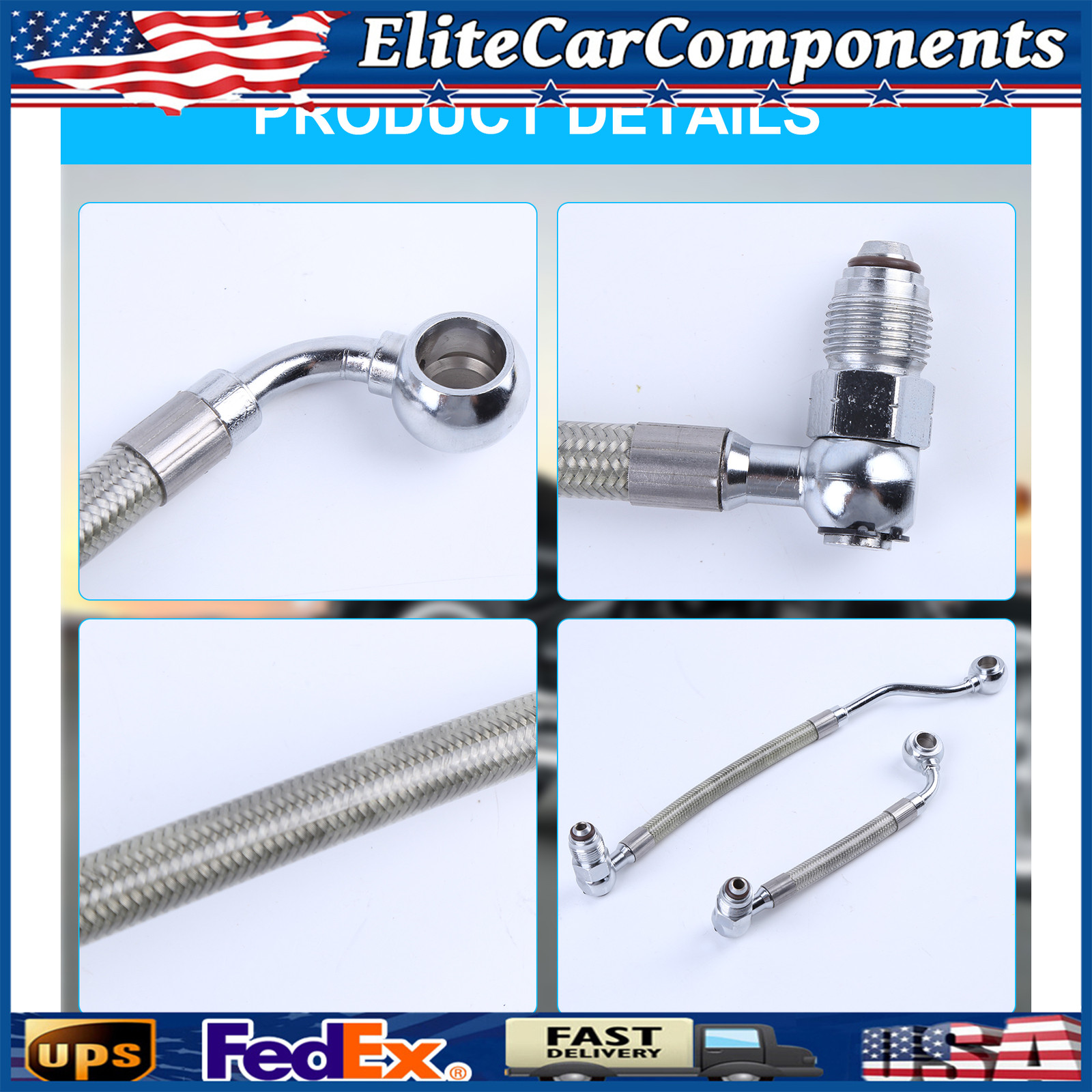 Fuel Injection Line Kit for Electra Glide Road Glide Road King Tour Glide US