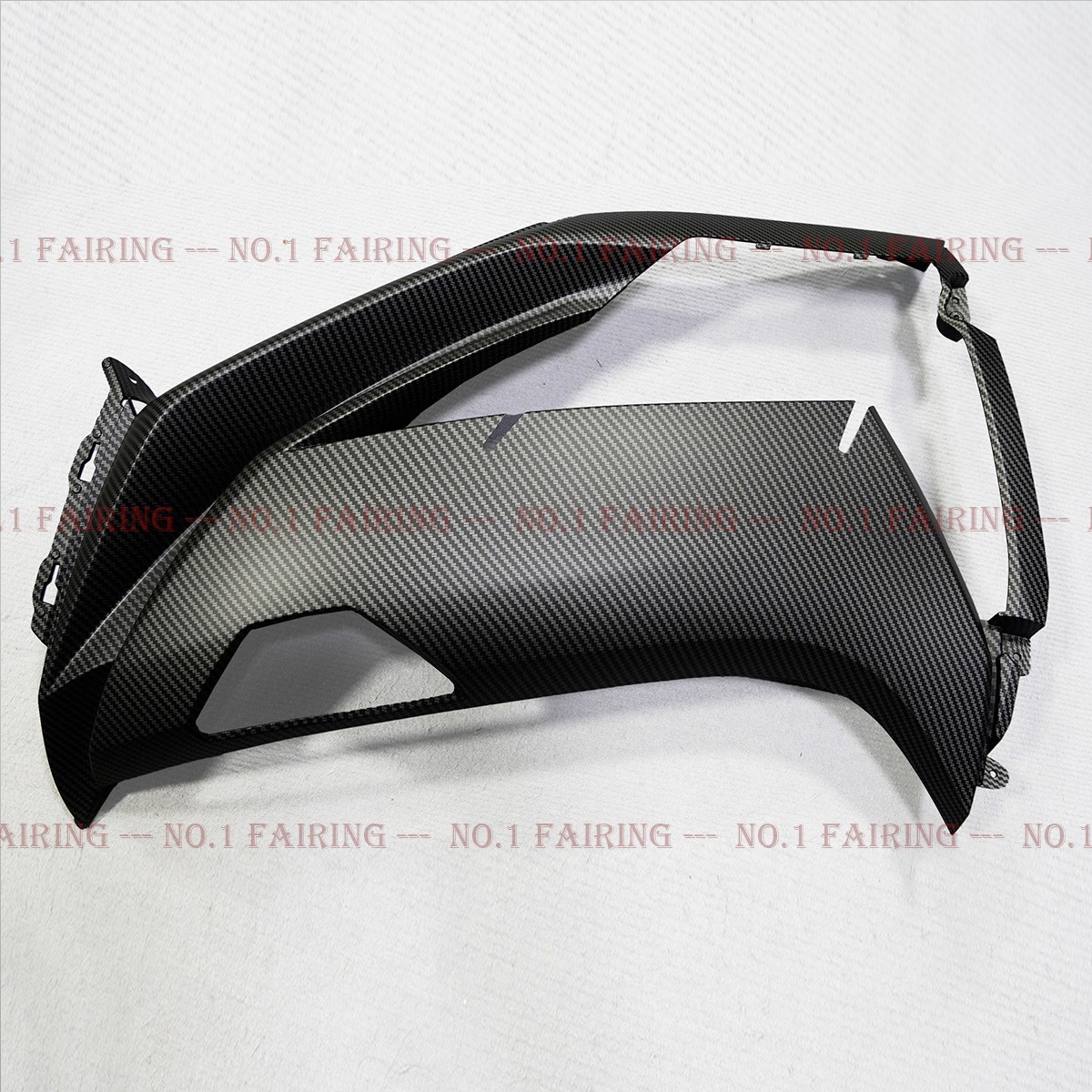 Flat Black Carbon Fiber ABS Fairings Kit For Kawasaki Ninja 650 2012-2015 ER6F