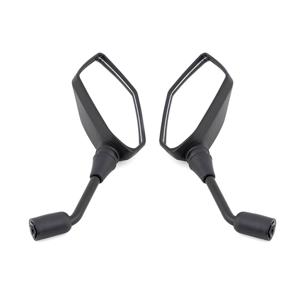 Motorcycle 8mm 10mm Clockwise Electromobile Side Convex Mirror Rearview Mirrors