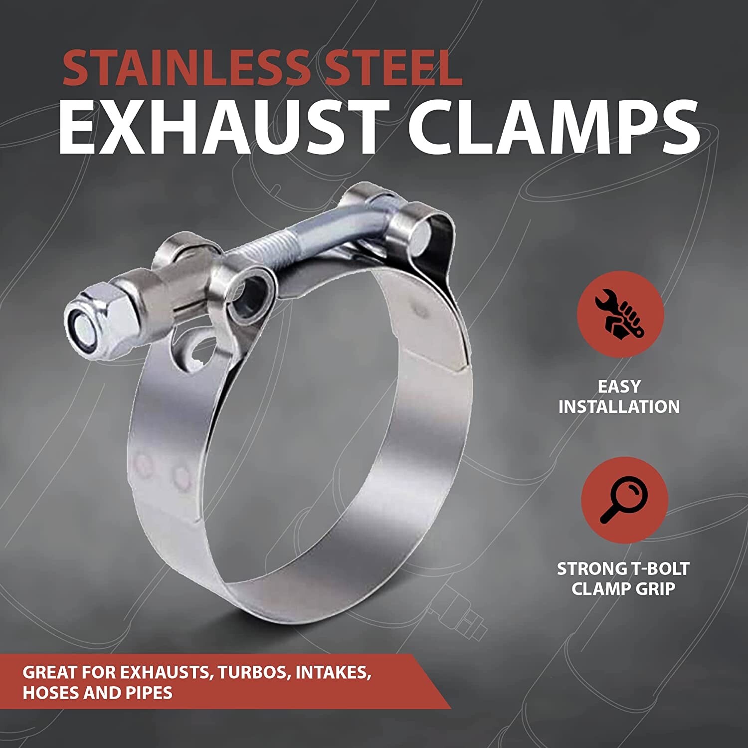 1.75″ Radiant Cycles Shorty GP Exhaust Muffler slipon Black Baffle Bundle