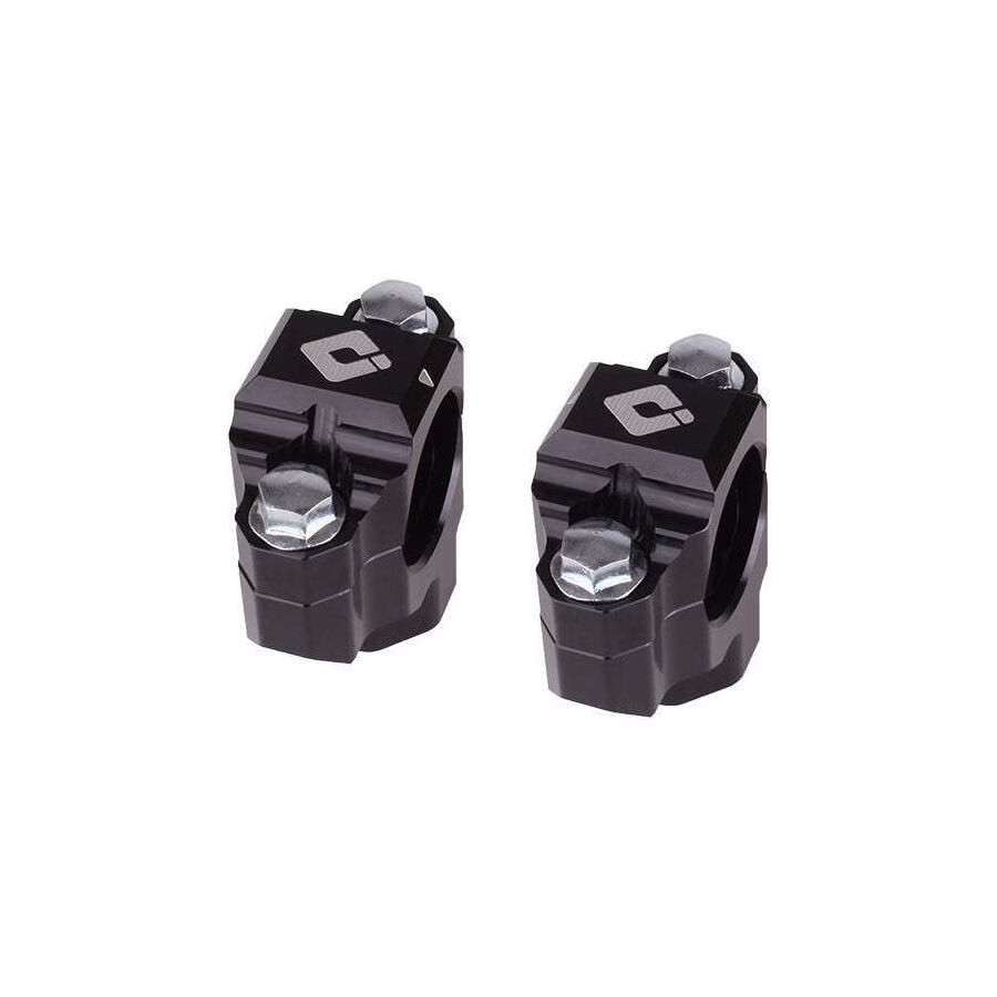 ODI Machined MX Bar Mounts – Black, 1-1/8in (Drop-In Style) H75BMB