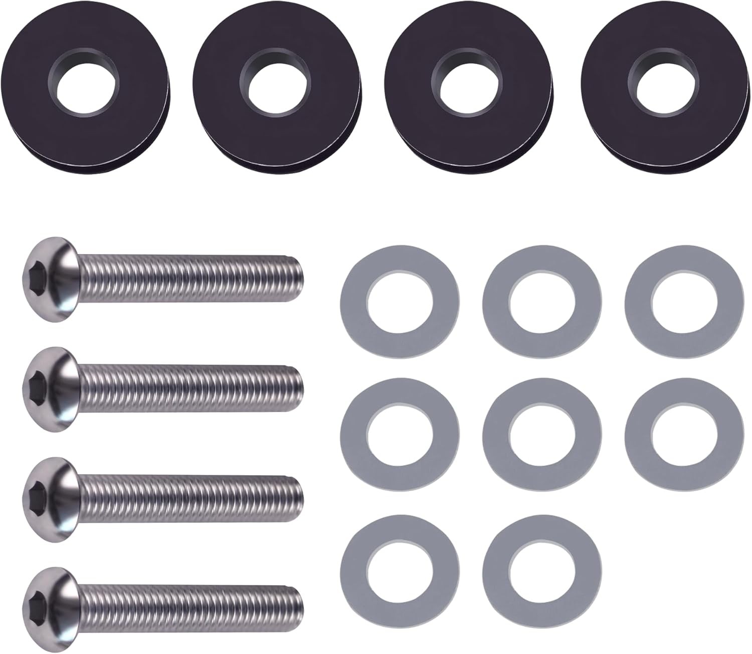 91800025 Windshield Mounting Hardware Kit For Harley FLSTC,FLS,FLST,FLSTN Model