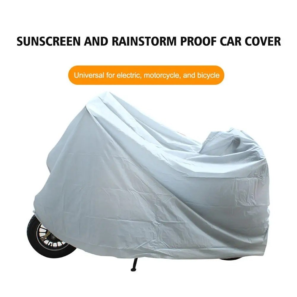 Motorcycle Cover Waterproof Snow Sun UV Dust Indoor Outdoor Protection Cover USA