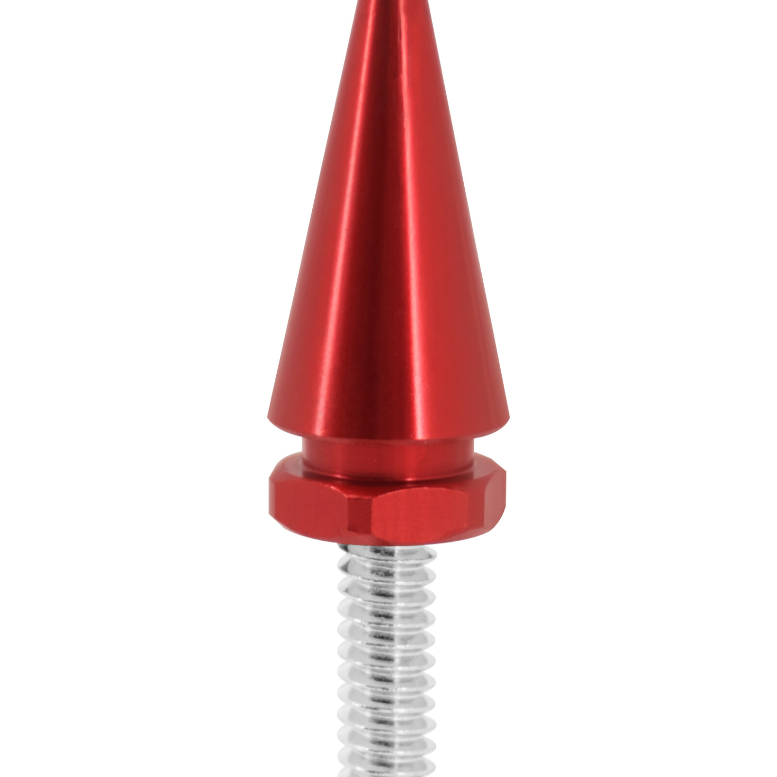 3x Red Spike Windscreen Windshield Screws For Harley 14-23 Street Electra Glide