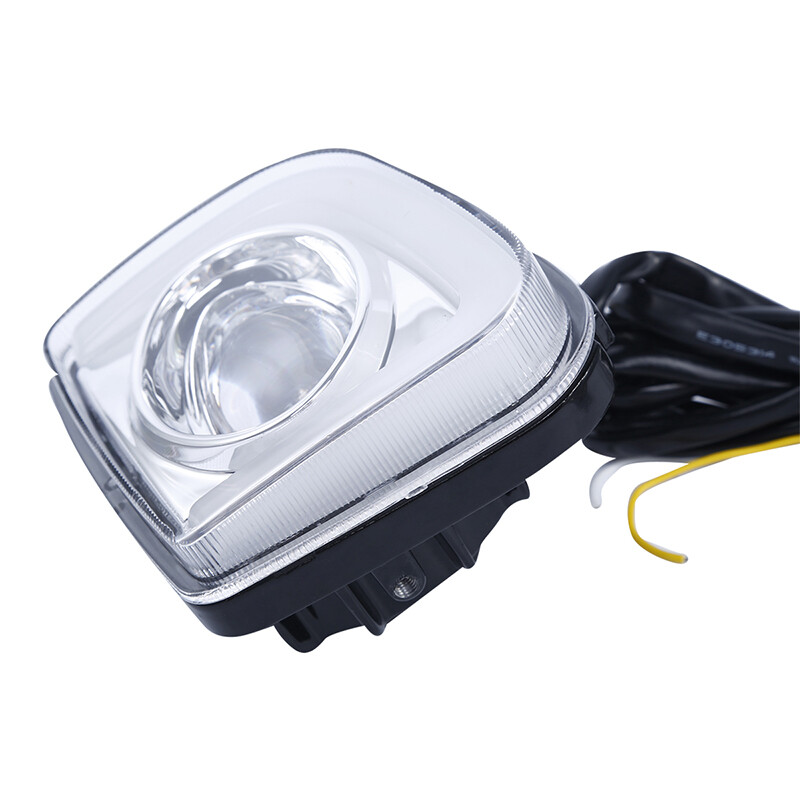 Rectangular Driving Fog Light LED Fit For Honda Goldwing 1800 F6B Valkyrie 13-17