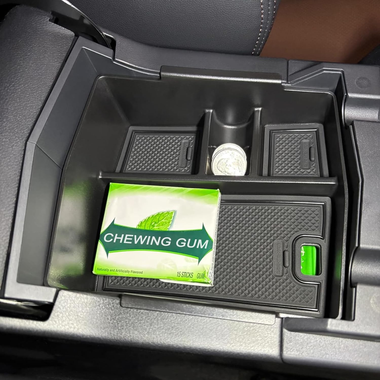 Center Console Organizer 2025 2026 Subaru Forester Interior Tray Armrest Insert