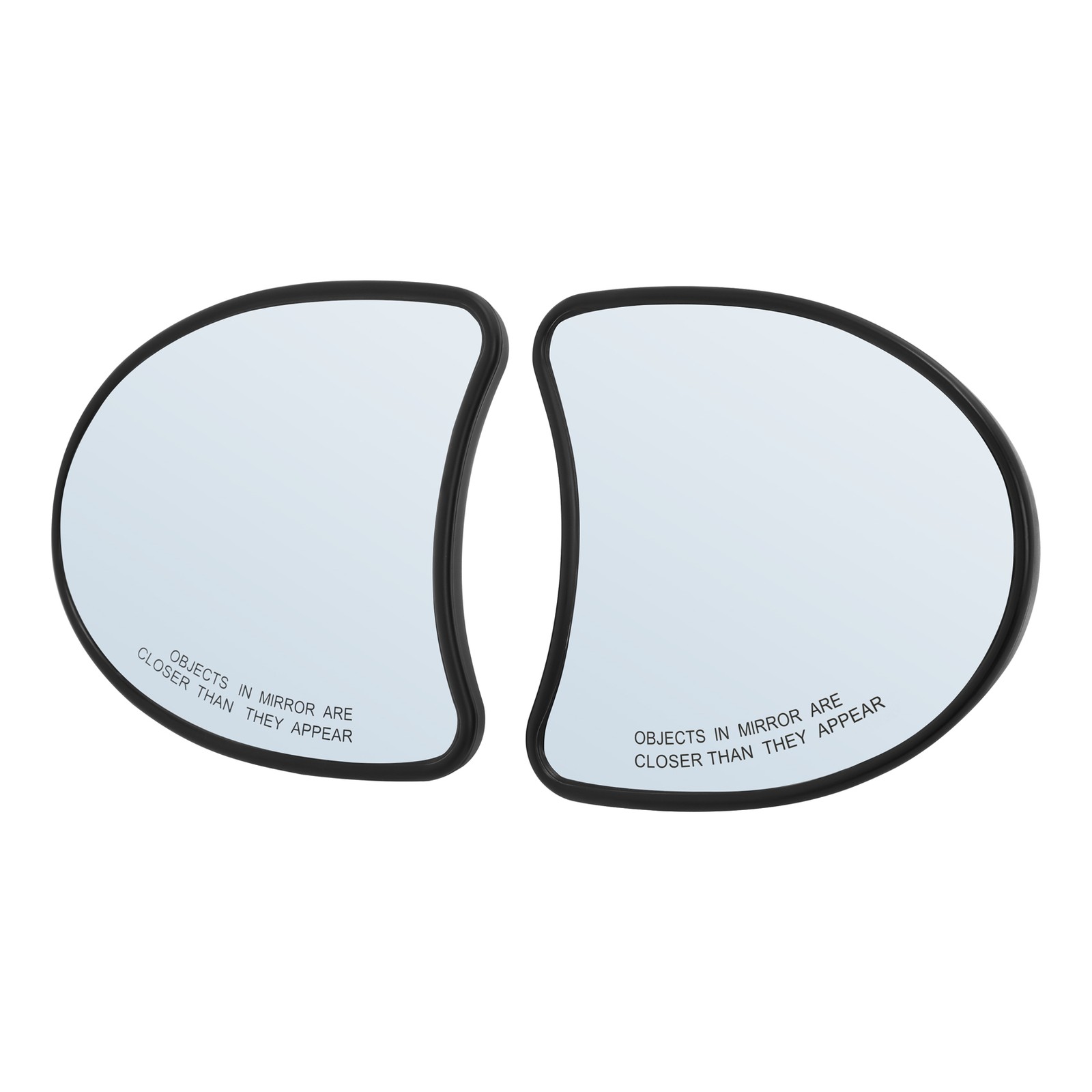10mm Wide Fairing Mount Rear View Mirrors For Harley Touring Electra Glide 96-13