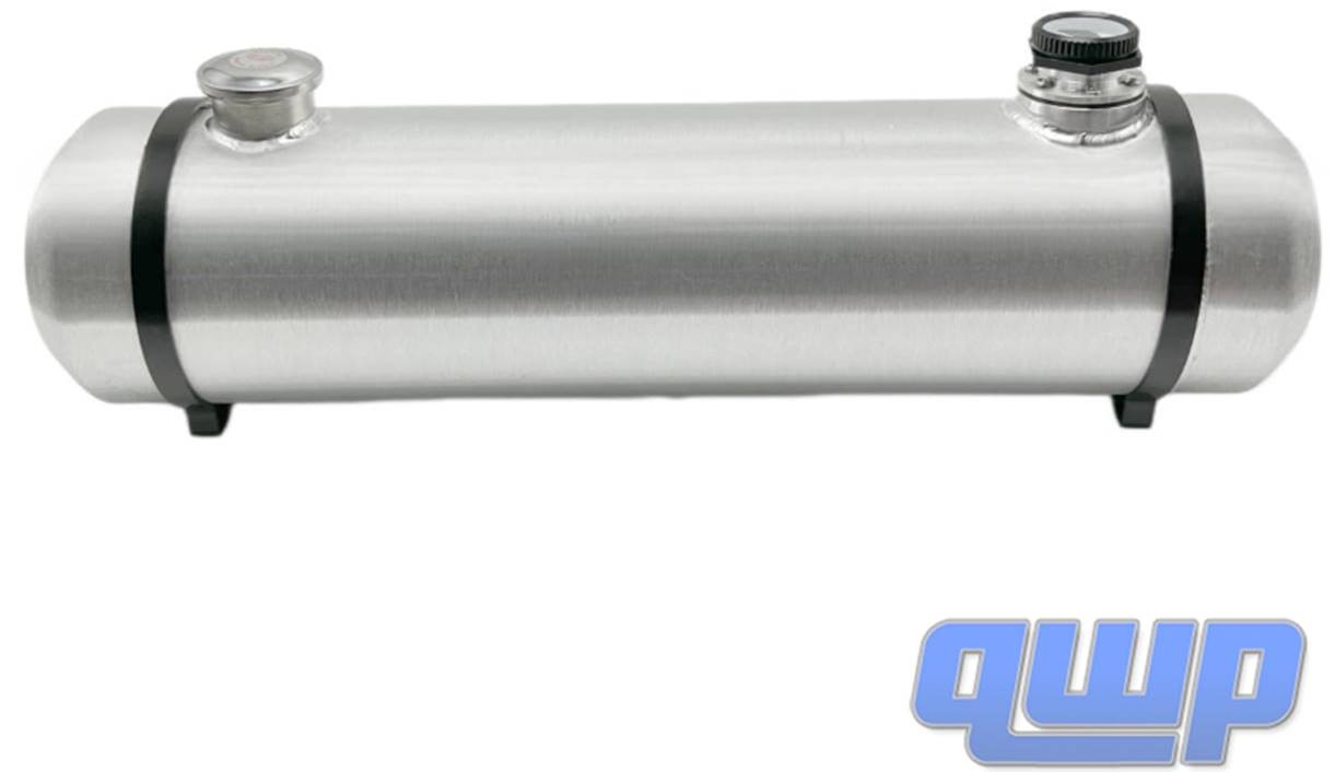 6.25 Gallon 8″x30″ 1/4 NPT Spun Aluminum Gas Tank Fuel Tank Cell w Sight Gauge