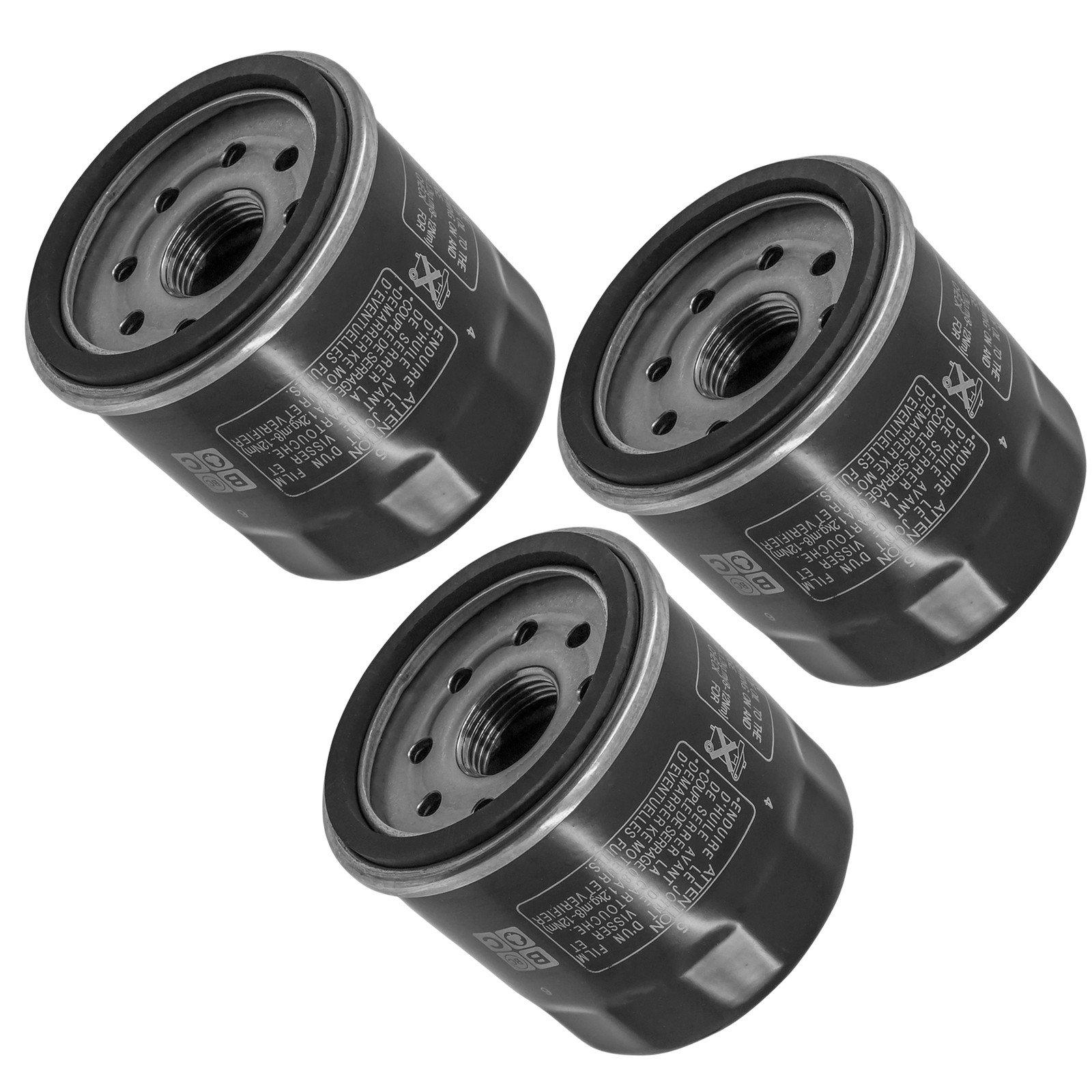 3 Oil Filter for Kawasaki VN750 Vulcan 750 Z750 Z750S ZR750 Z750S 750 1986-2006