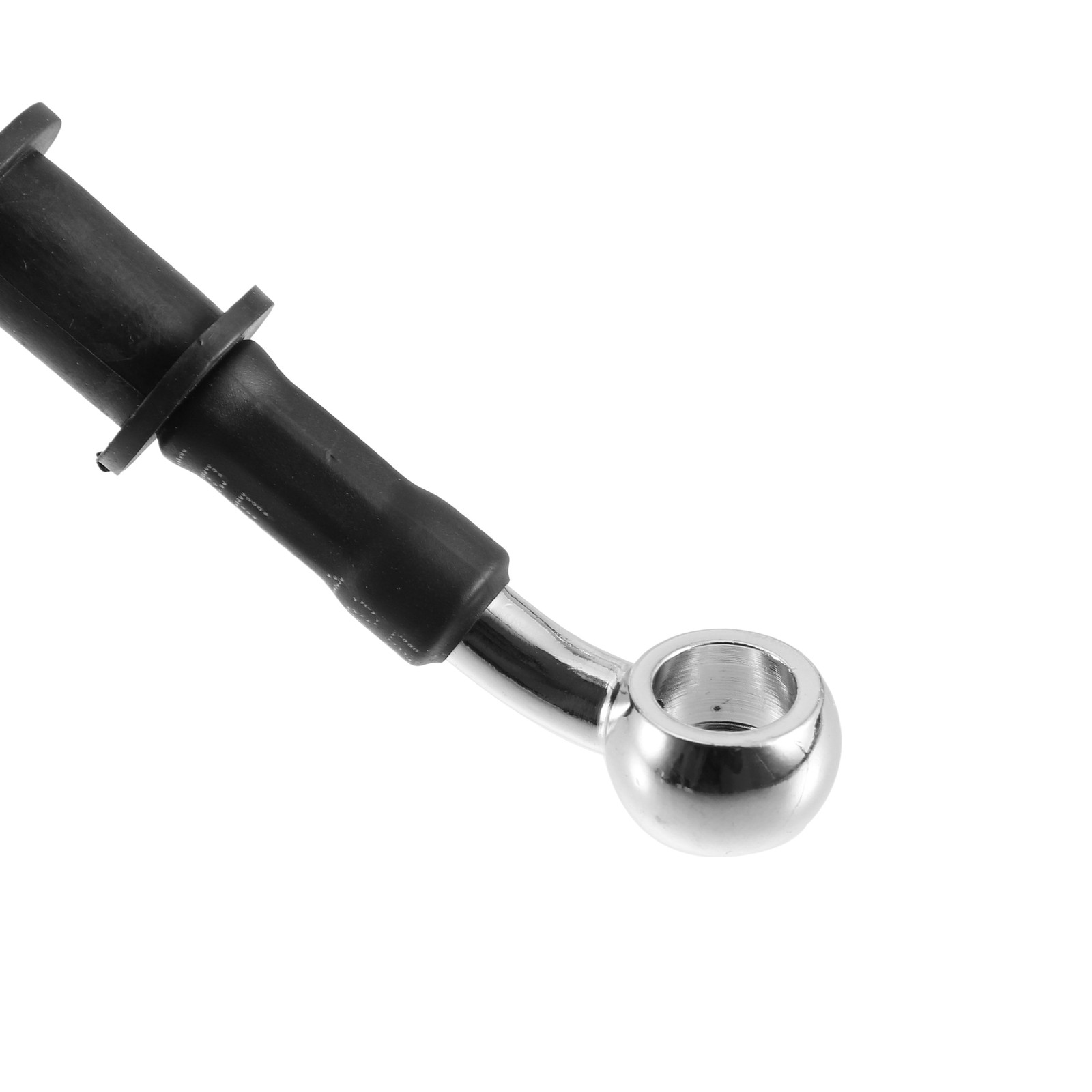160cm AN3 M10 Car Hydraulic Brake Line Oil Hose Pipe Fitting 28° 28° Black