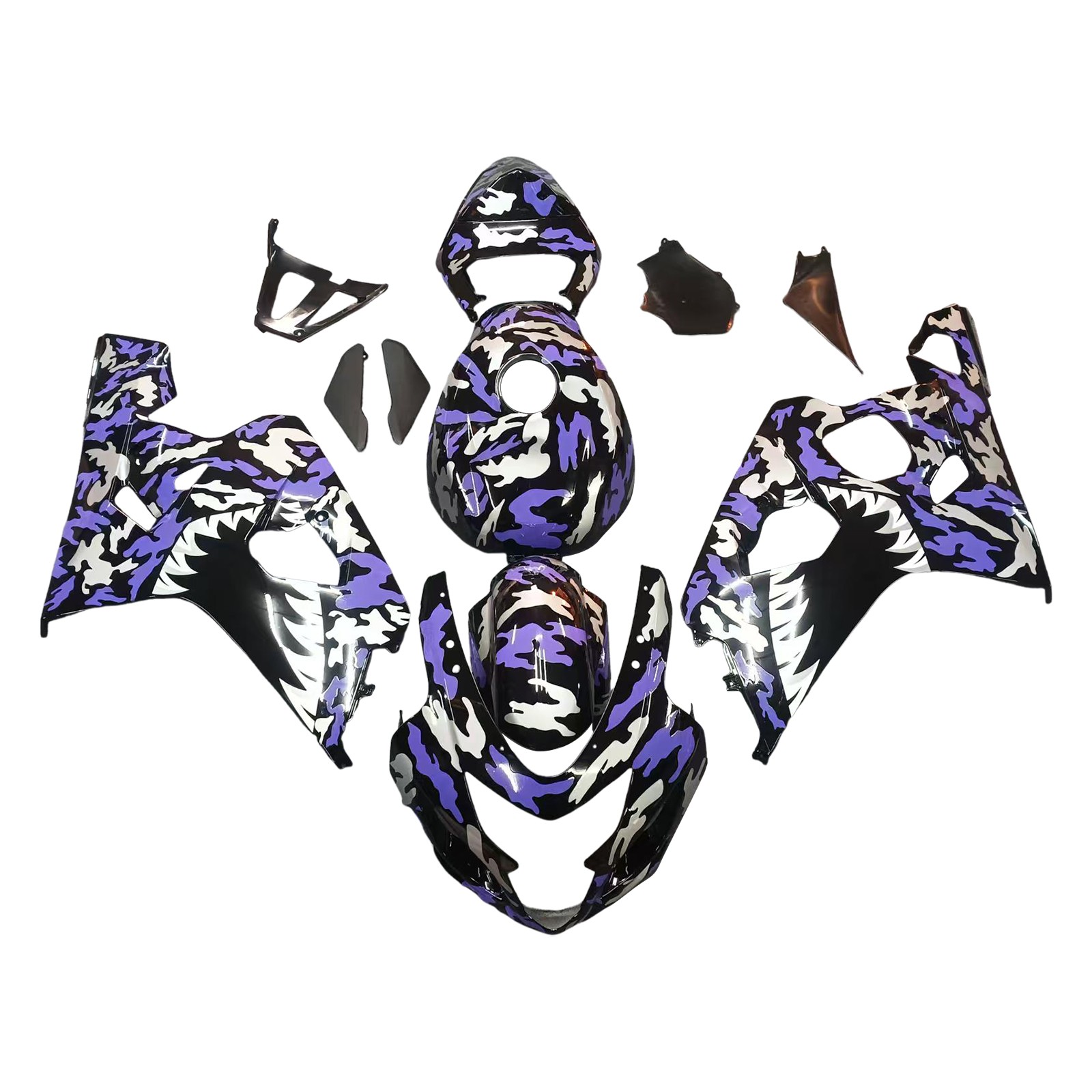 Injection Fairing Kit Bodywork Plastic ABS For Suzuki GSXR 600/750 2004-05 K4 T5
