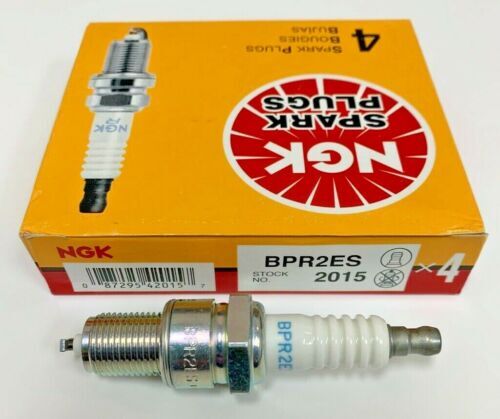 4 Spark Plugs NGK Standard Series Spark Plugs BPR2ES Solid 2015