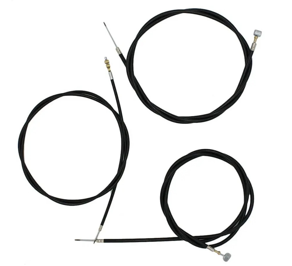 6Pcs/Set Universal Motorcycle Cable Kit Clutch Brake Throttle Choke Cable Line