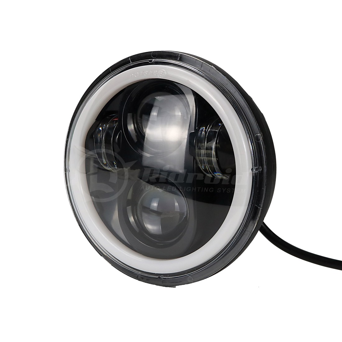 5.75″ LED Headlight Hi/Lo DRL White/Amber For Coleman ct200u-ex bt200x Mini Bike