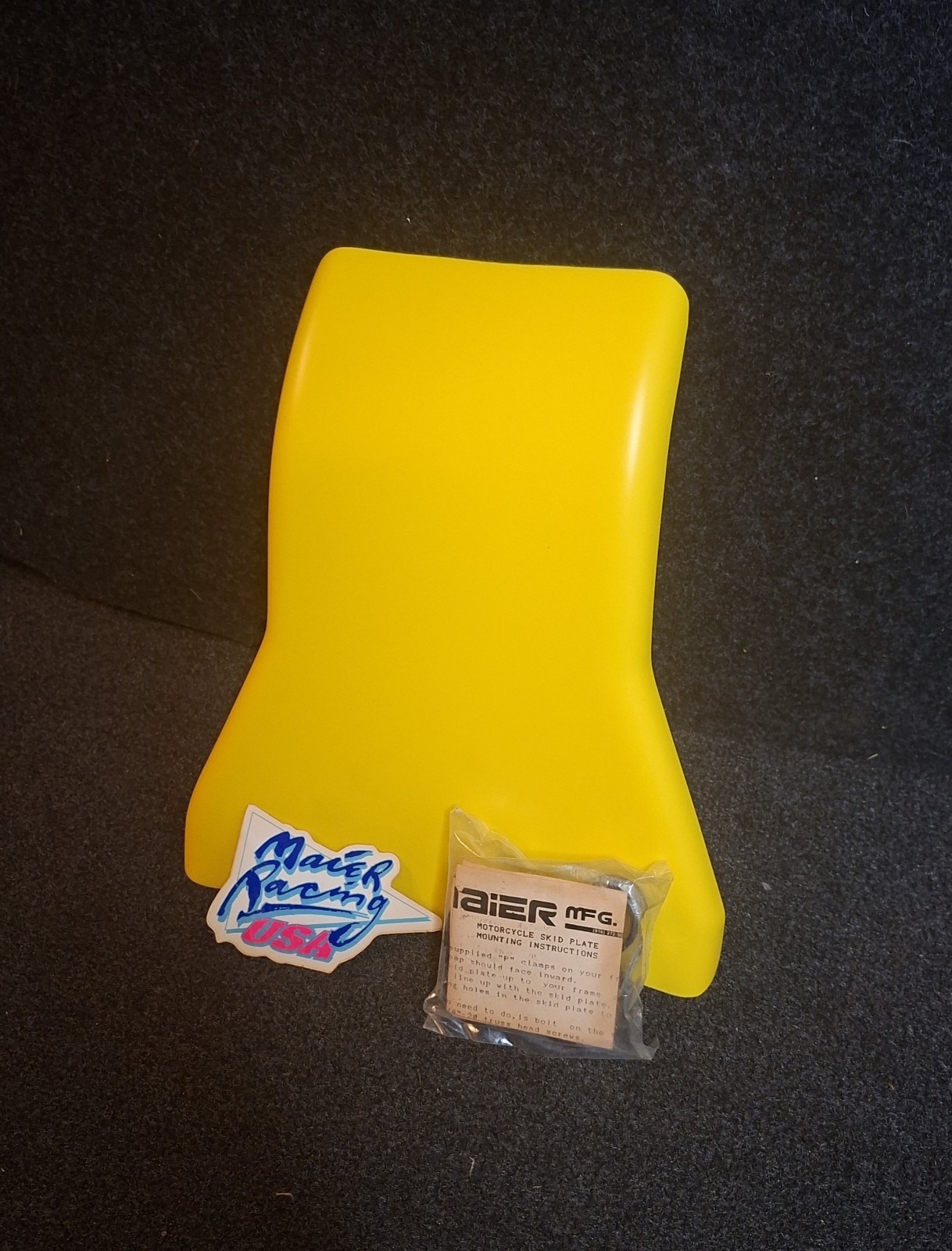 YZ250 86-97 WR250 89-97 WR500 91-93 YAMAHA Skid Plate YZ WR SKIDPLATE 8788909293