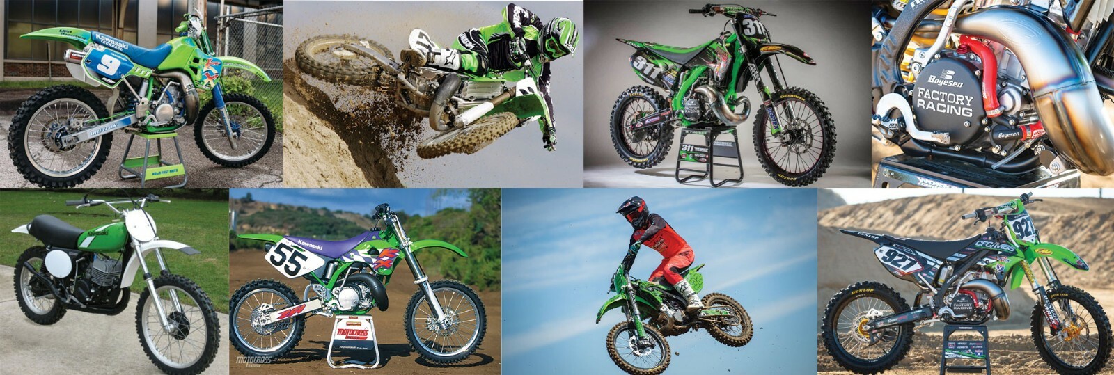 KX250 Restoration Bolt Kit For Kawasaki KX 250 74-07 Specbolt OEM Zinc Finish