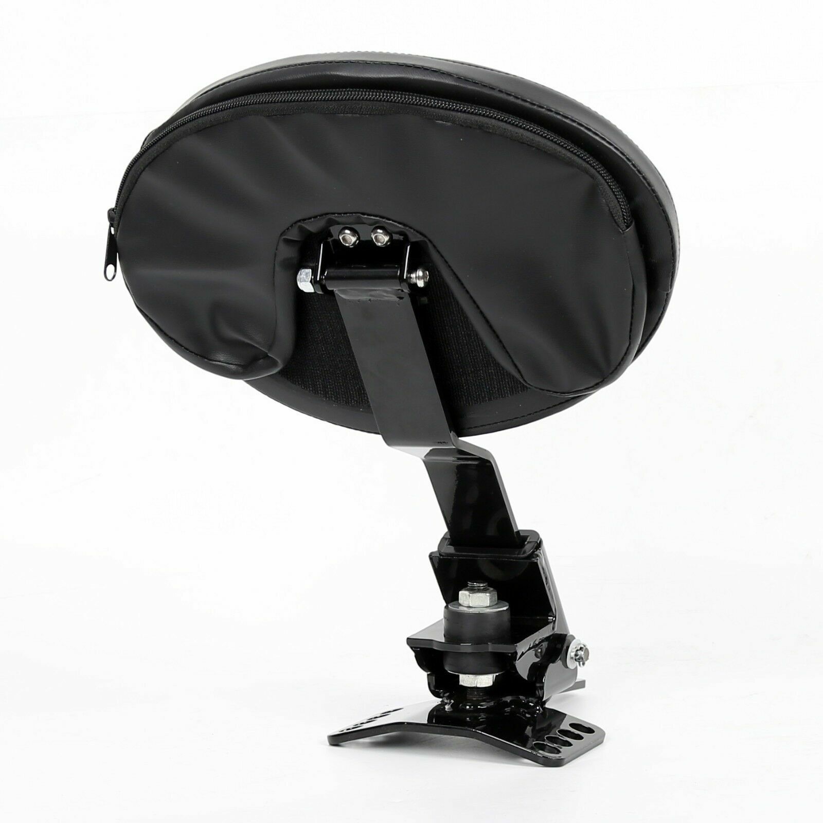 Plug-in Driver Rider Backrest Pad For Harley CVO Touring Road King Glide 97-23