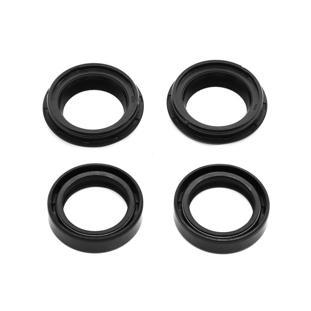 4pcs Front Fork Oil Seal Dust Seals Gaskets Kit For Honda CB200 CB250 CR80R 125