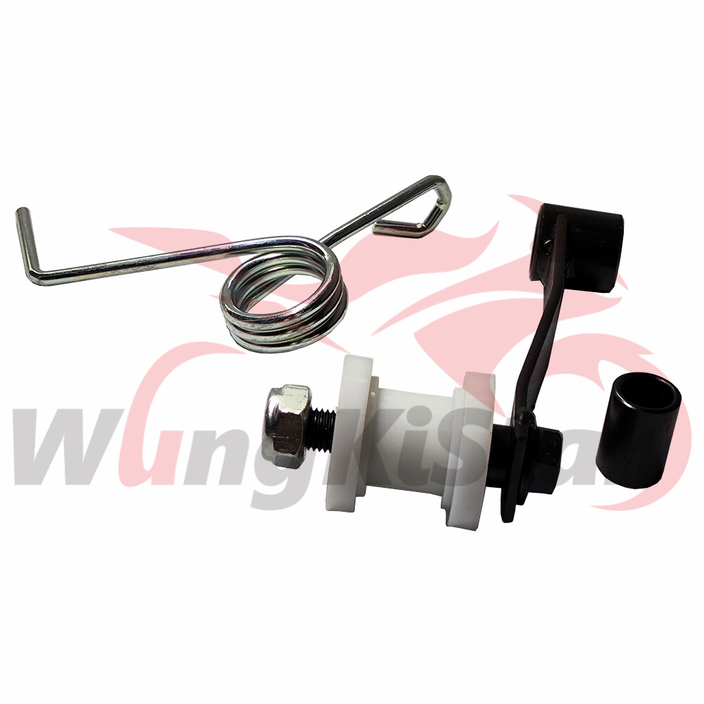 Motorcycle Chain Tensioner Spring Roller Slider Guide Adjuster Wheel Pulley Kits