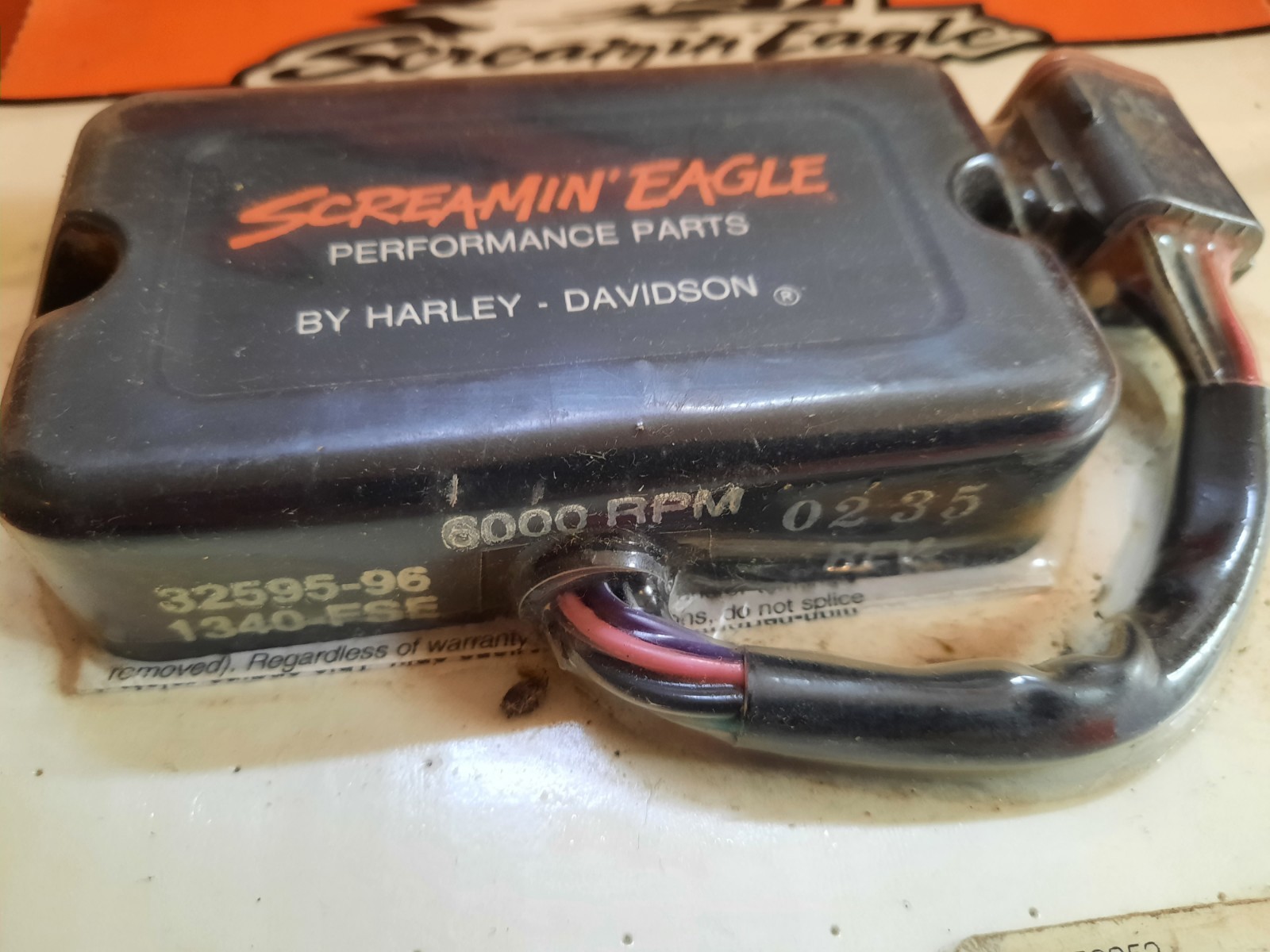 Harley Screaming Eagle Part # 32595-96 #504