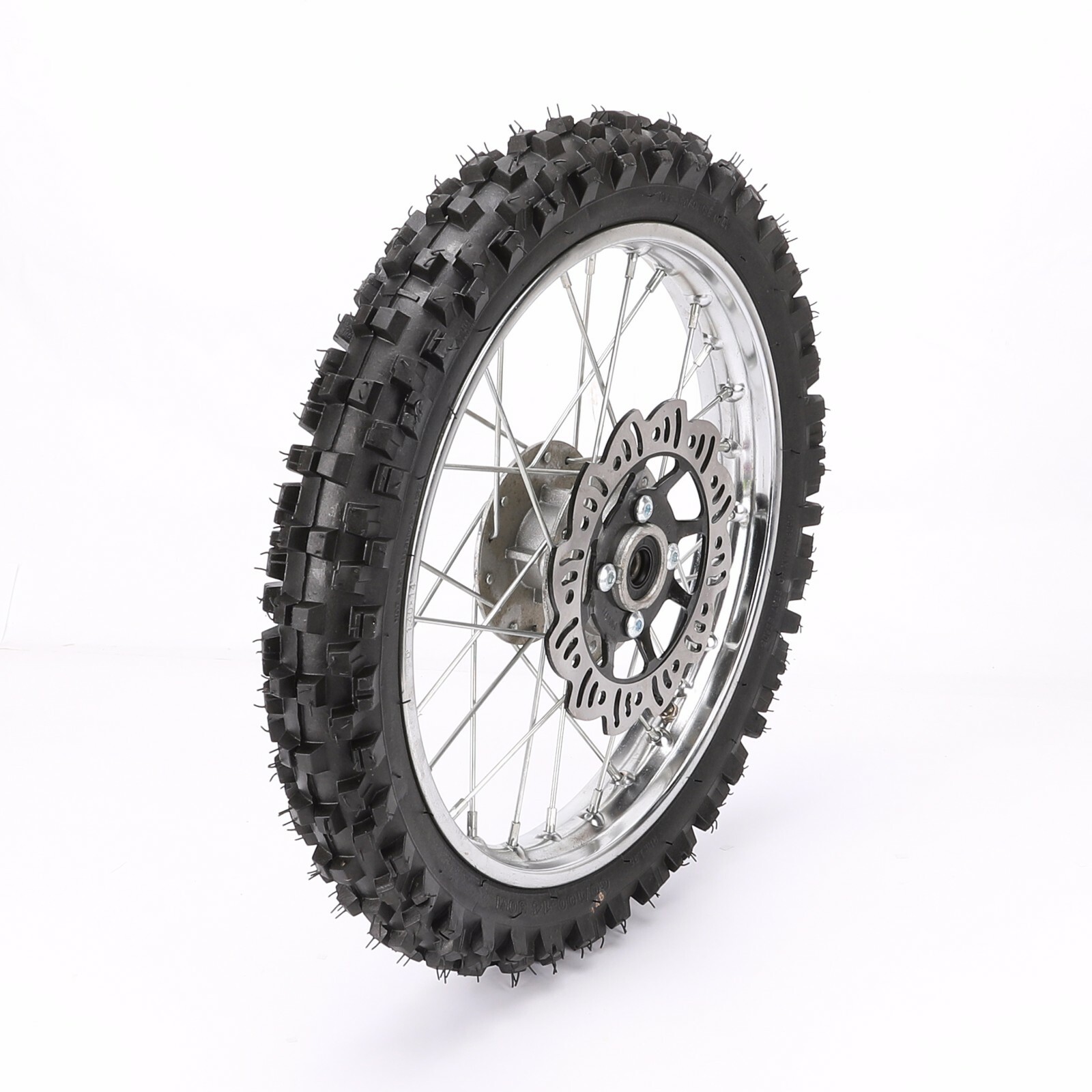 14″ Front Wheel 60/100-14 Tire Rim Pit Bike Taotao SSR 70/90/110/125cc KX65 PW80