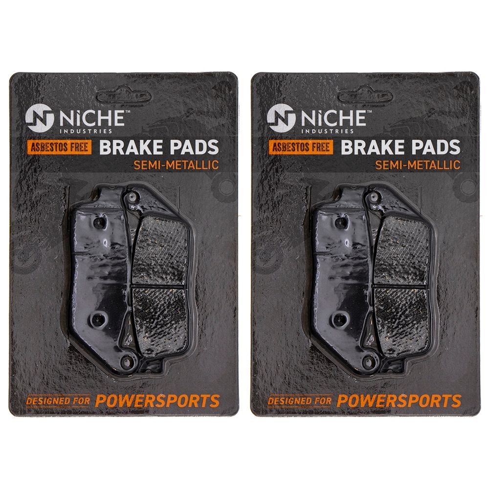 Brake and Parking Pad Set for Honda NC700XD CTX700D NM4 Front Rear Semi-Metallic