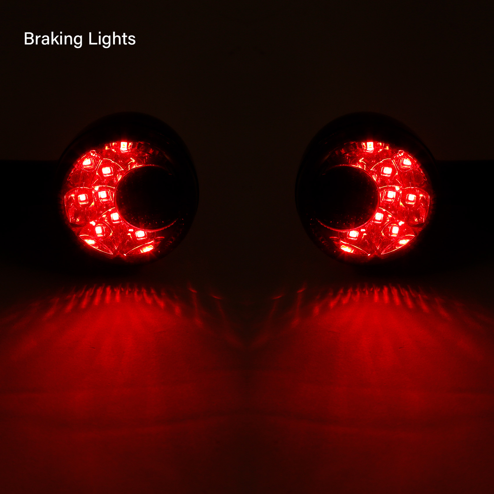 Rear Turn Signals LED Amber Light Fit For Harley Sportster 883 1200 48 1992-2022